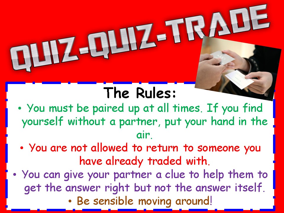 Quiz Quiz Trade Belmont Teach